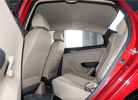 瑞纳 2014款 1.4L 手动时尚型GS 车厢座椅   后排空间