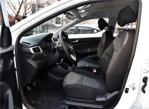 瑞纳 2017款 1.4L 手动焕新版 国V 车厢座椅   前排空间