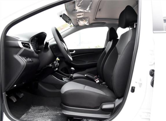 瑞纳 2017款 1.4L 手动焕彩天窗版 国V 车厢座椅   前排空间