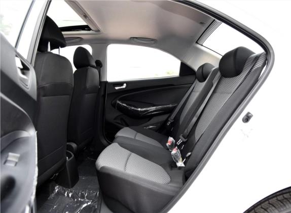 瑞纳 2017款 1.4L 手动焕彩天窗版 国V 车厢座椅   后排空间