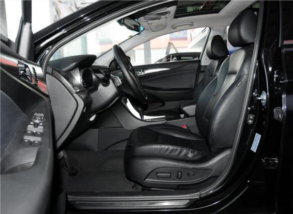 索纳塔 2013款 2.4L 自动顶级版 国V 车厢座椅   前排空间