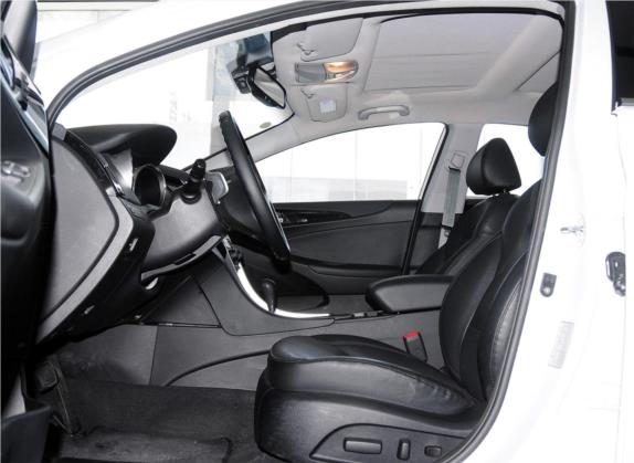 索纳塔 2014款 2.4L 自动顶级版 国V 车厢座椅   前排空间