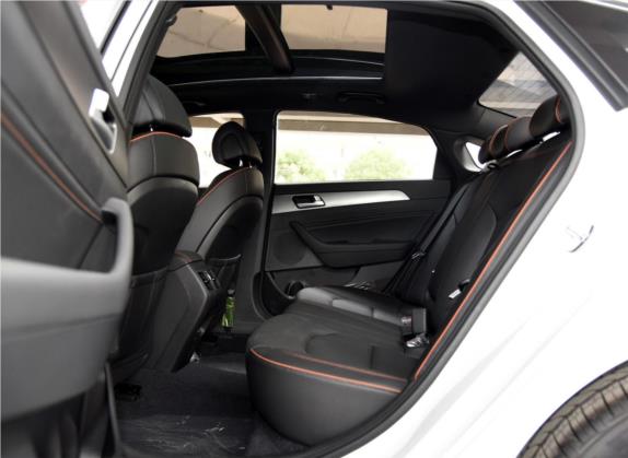 索纳塔 2015款 1.6T DLX尊贵型 车厢座椅   后排空间