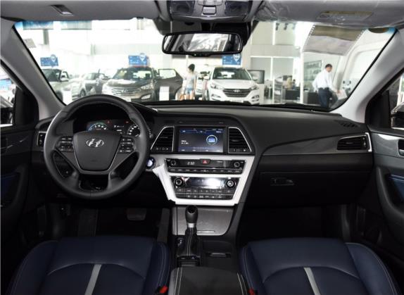 索纳塔 2016款 2.0L hybrid HL豪华型 中控类   中控全图