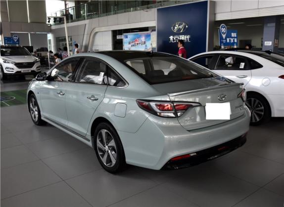 索纳塔 2016款 2.0L hybrid HL豪华型 外观   斜后