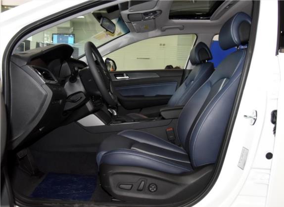 索纳塔 2016款 2.0L hybrid HS领先型 车厢座椅   前排空间