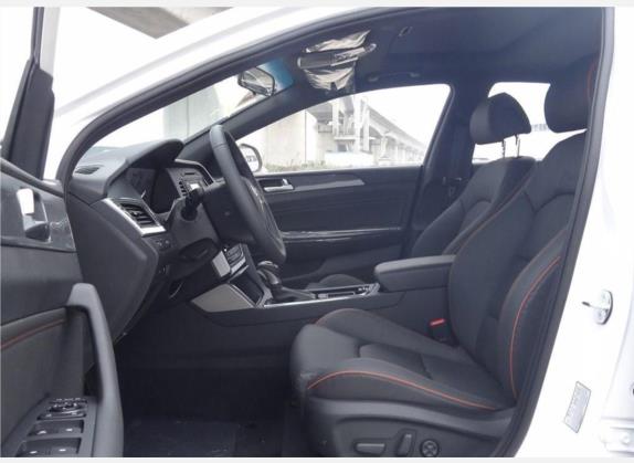 索纳塔 2017款 1.6T GX舒适型 车厢座椅   前排空间