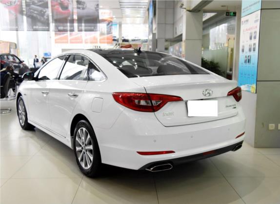 索纳塔 2017款 1.6T GLS智能型 外观   斜后