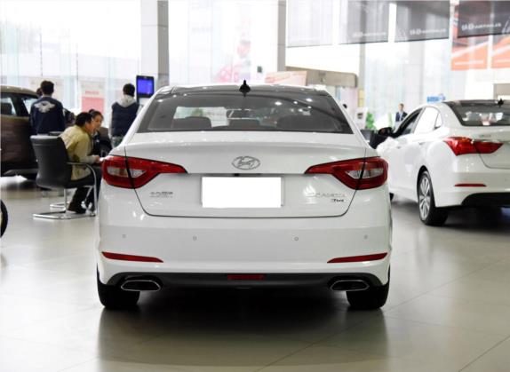 索纳塔 2017款 1.6T GLS智能型 外观   正后