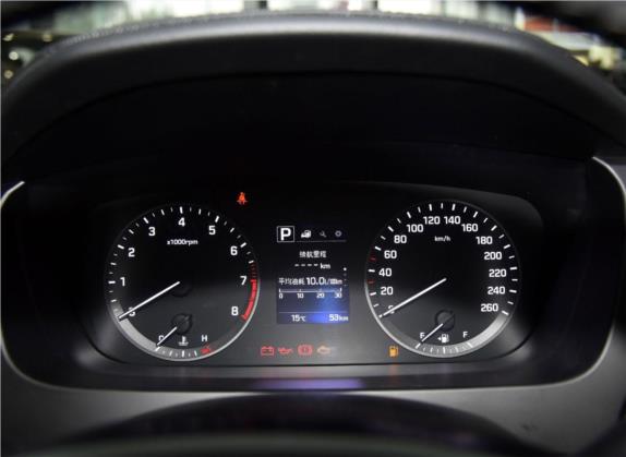 索纳塔 2017款 1.6T GLS智能型 中控类   仪表盘