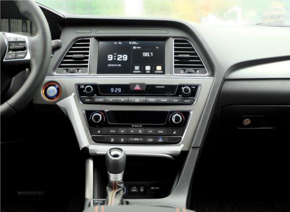 索纳塔 2017款 1.6T GLX领先型 中控类   中控台