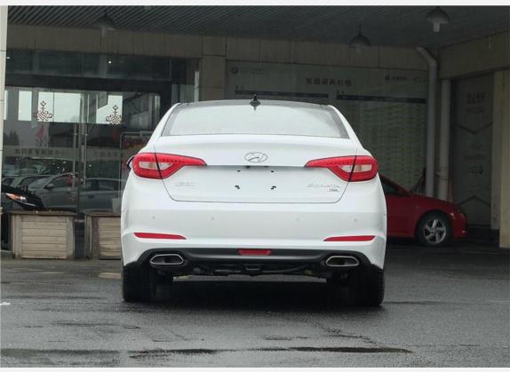 索纳塔 2017款 1.6T GLX领先型 外观   正后
