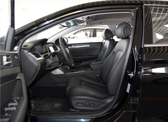 索纳塔 2017款 2.4L LUX尊享型 车厢座椅   前排空间