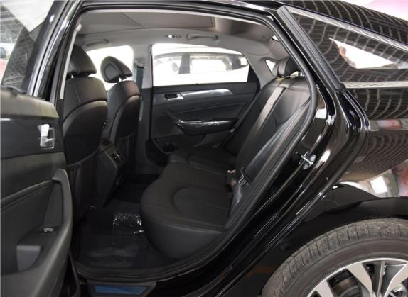 索纳塔 2017款 2.4L LUX尊享型 车厢座椅   后排空间