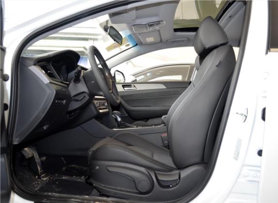 索纳塔 2018款 1.6T GS时尚型 国V 车厢座椅   前排空间