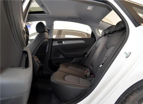 索纳塔 2018款 1.6T GS时尚型 国V 车厢座椅   后排空间