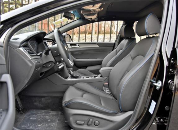 索纳塔 2018款 2.0T GLS智能型 国V 车厢座椅   前排空间