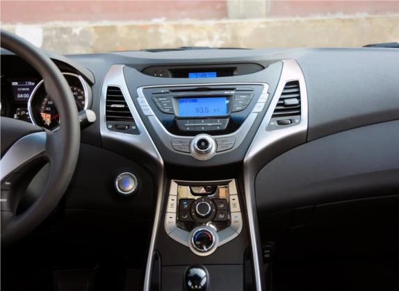 朗动 2012款 1.6L 自动领先型 中控类   中控台