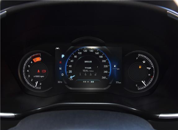 胜达 2019款 380 TGDi DLX 自动四驱智尊PLUS（HTRAC）国V 中控类   仪表盘