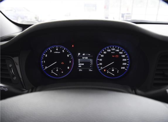 名图 2019款 1.8L 自动智能型GLS 国VI 中控类   仪表盘