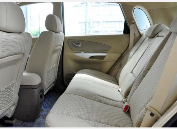 途胜 2009款 2.0L 手动四驱豪华型 车厢座椅   后排空间