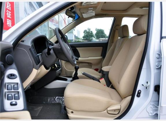 伊兰特 2007款 1.6L 手动豪华型 车厢座椅   前排空间