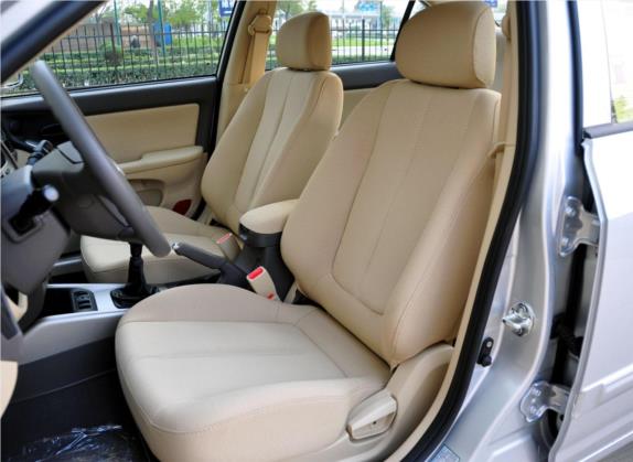 伊兰特 2011款 1.6L 手动舒适型 车厢座椅   前排空间