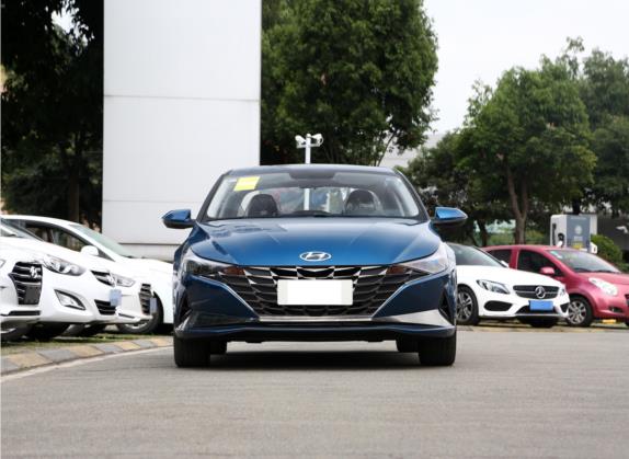 伊兰特 2021款 1.5L CVT GLX精英版 外观   正前