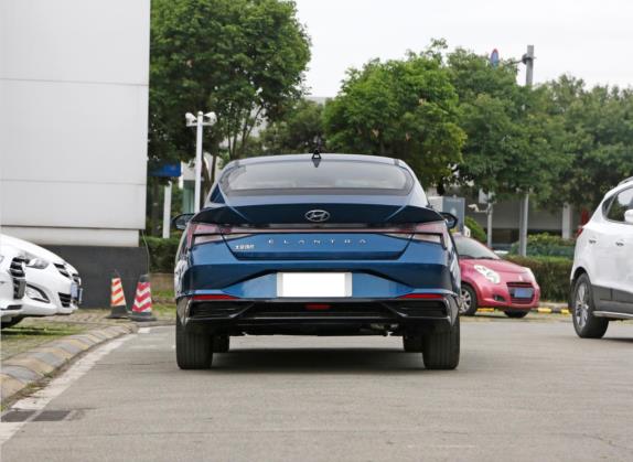 伊兰特 2021款 1.5L CVT GLX精英版 外观   正后