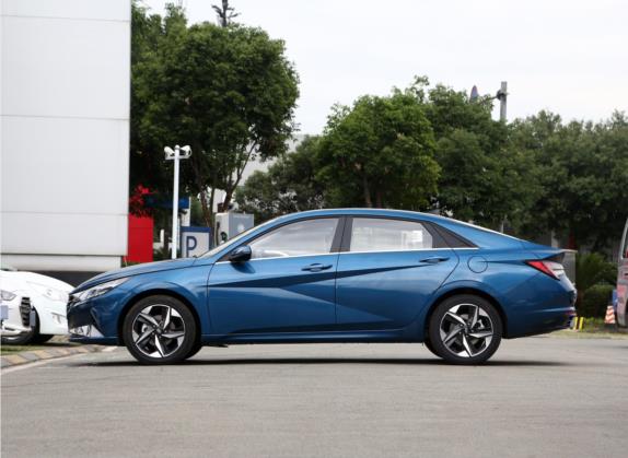伊兰特 2021款 1.5L CVT GLX精英版 外观   正侧