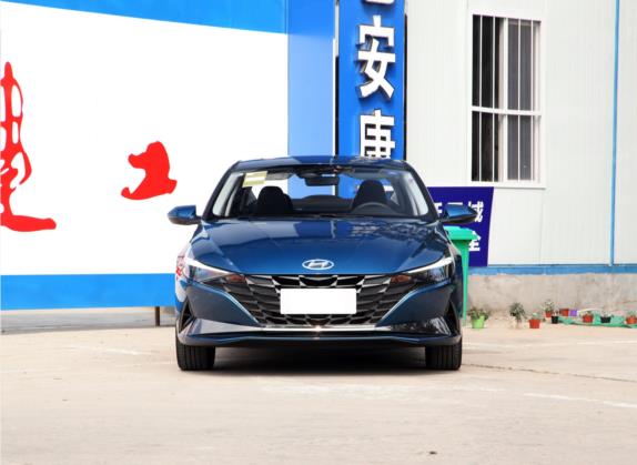 伊兰特 2021款 1.5L CVT LUX尊贵版 外观   正前