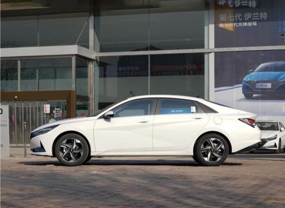 伊兰特 2022款 1.5L CVT GLX精英版 外观   正侧