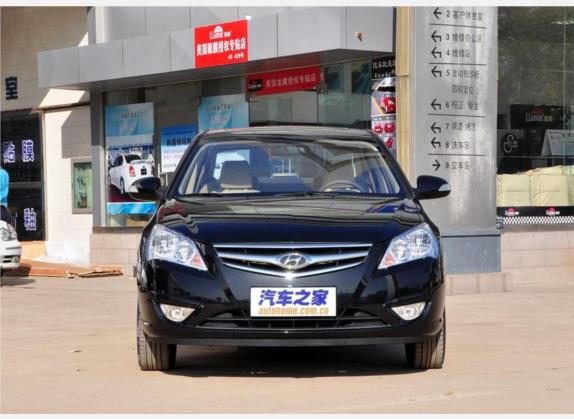 悦动 2010款 1.6L MT GLS 外观   正前