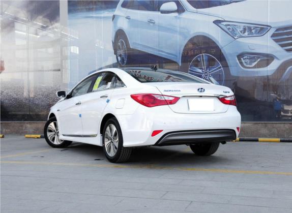 索纳塔(进口) 2014款 2.0L Hybrid 外观   斜后