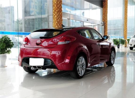 Veloster飞思 2011款 1.6L 手动豪华版 外观   斜后