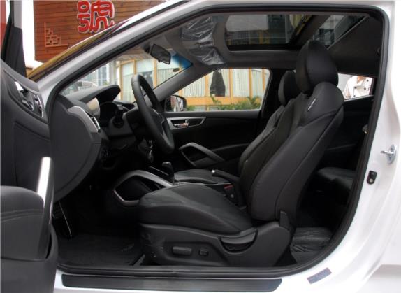 Veloster飞思 2011款 1.6L 自动旗舰版 车厢座椅   前排空间