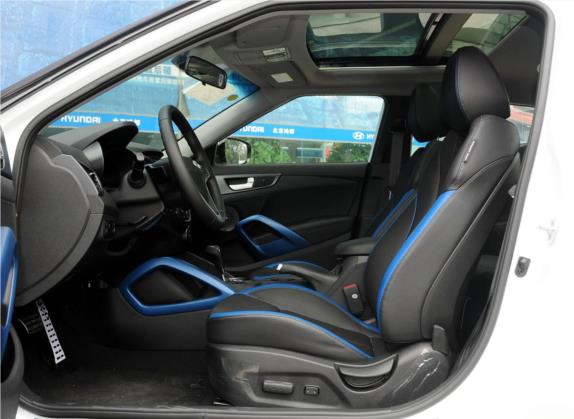 Veloster飞思 2012款 1.6T 自动豪华版 车厢座椅   前排空间