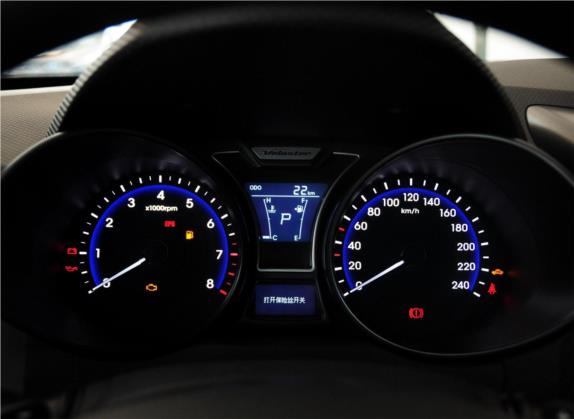 Veloster飞思 2012款 1.6T 自动旗舰版 中控类   仪表盘