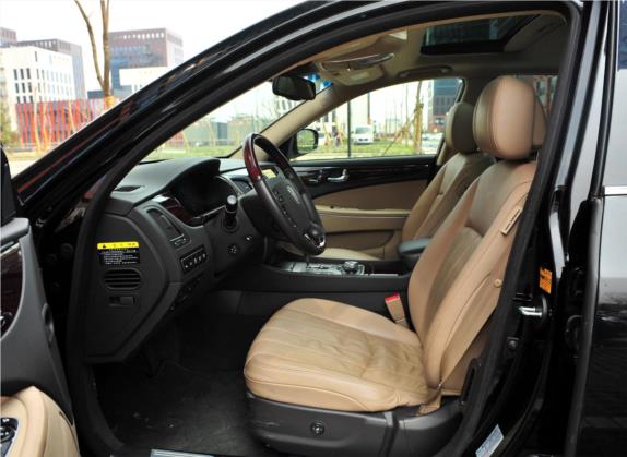雅科仕 2009款 3.8尊享版 车厢座椅   前排空间