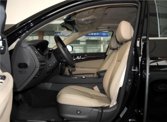 雅科仕 2012款 3.8 GDi尊享版 车厢座椅   前排空间