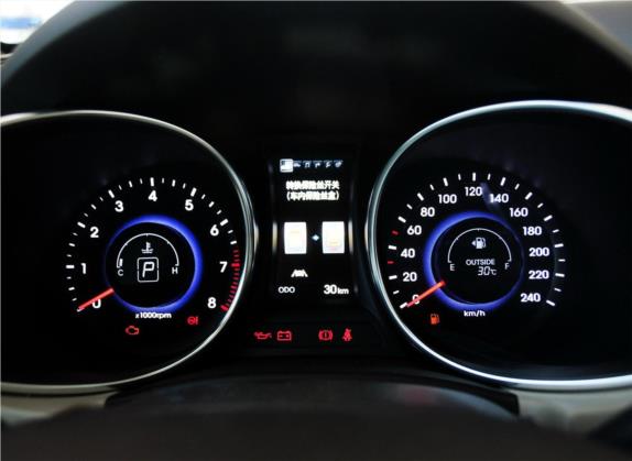 胜达(进口) 2013款 3.0L 四驱旗舰版 7座 欧V 中控类   仪表盘