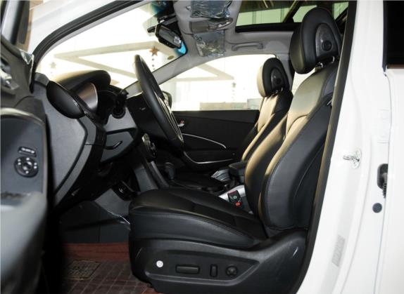 胜达(进口) 2013款 改款 3.0L 四驱舒适导航版 欧IV 车厢座椅   前排空间