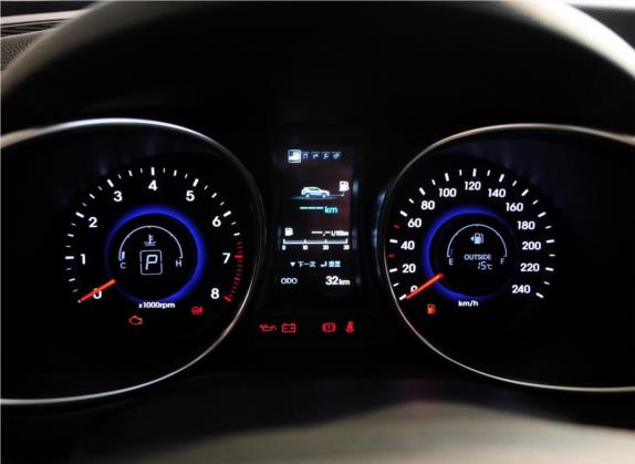 胜达(进口) 2013款 改款 3.0L 四驱舒适导航版 欧IV 中控类   仪表盘