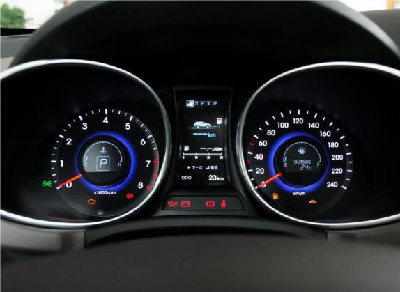 胜达(进口) 2013款 改款 3.0L 四驱舒适导航版 欧V 中控类   仪表盘