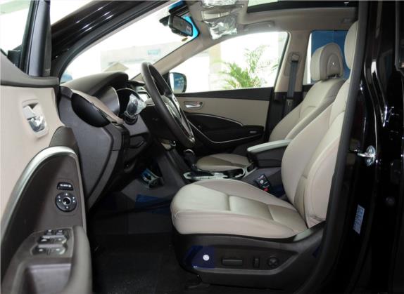 胜达(进口) 2013款 改款 3.0L 四驱尊享版 欧V 车厢座椅   前排空间