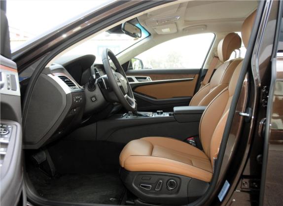 捷恩斯 2015款 3.0GDi 四驱旗舰版 车厢座椅   前排空间