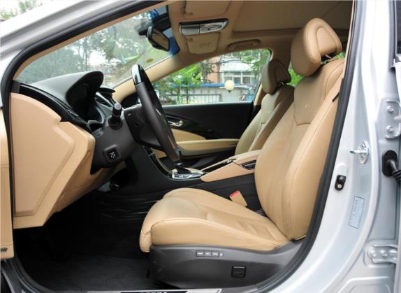 雅尊 2011款 3.0L 旗舰型 车厢座椅   前排空间