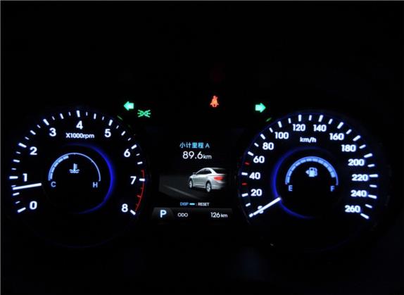 雅尊 2015款 3.0L 旗舰型 中控类   仪表盘