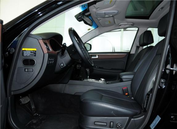 劳恩斯 2012款 3.0L GDI尊贵版 车厢座椅   前排空间