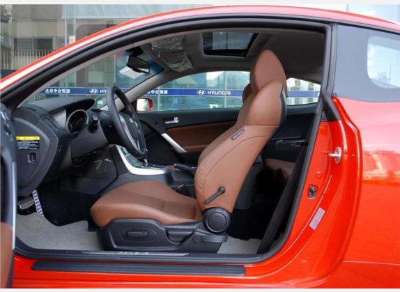 劳恩斯-酷派 2009款 3.8L 自动旗舰版 车厢座椅   前排空间